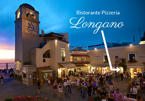 Ristorante Pizzeria Longano Capri - Just 5 meters from the Piazzetta