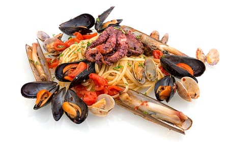 Seafood spaghetti